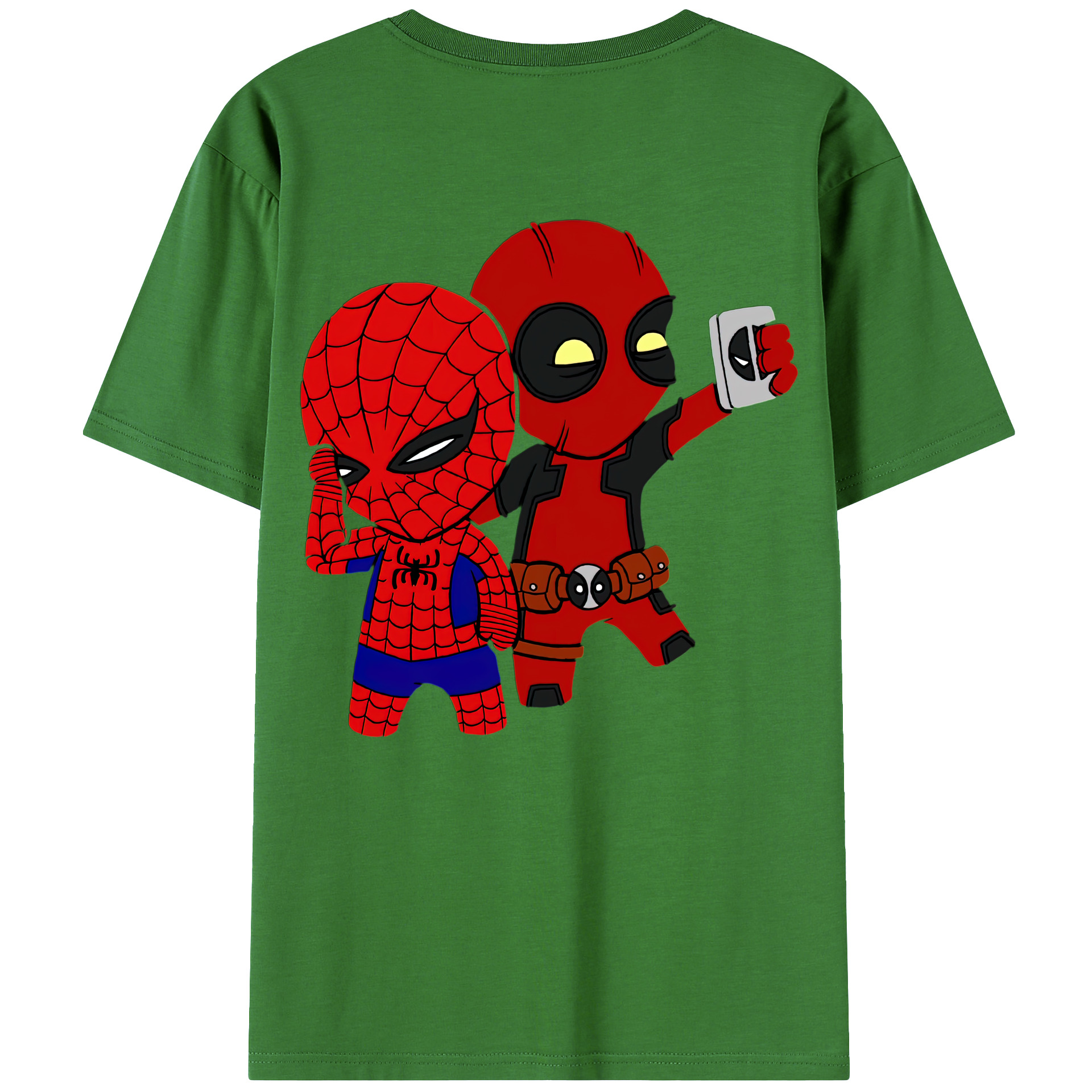 （画像用） Deadpool デッドプール レディース半袖Tシャツ(バックプリント)